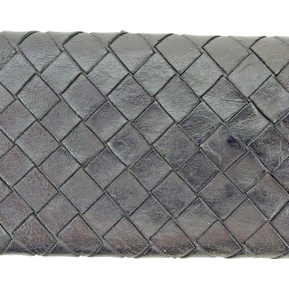 BOTTEGA VENETA Key Case Intrechard Leather Authentic - Picture 2 of 5